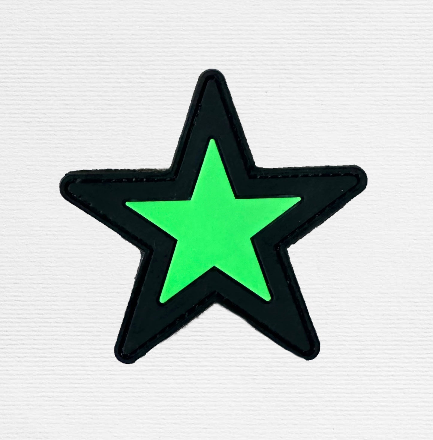 Two-Tone Star Patch - PVC