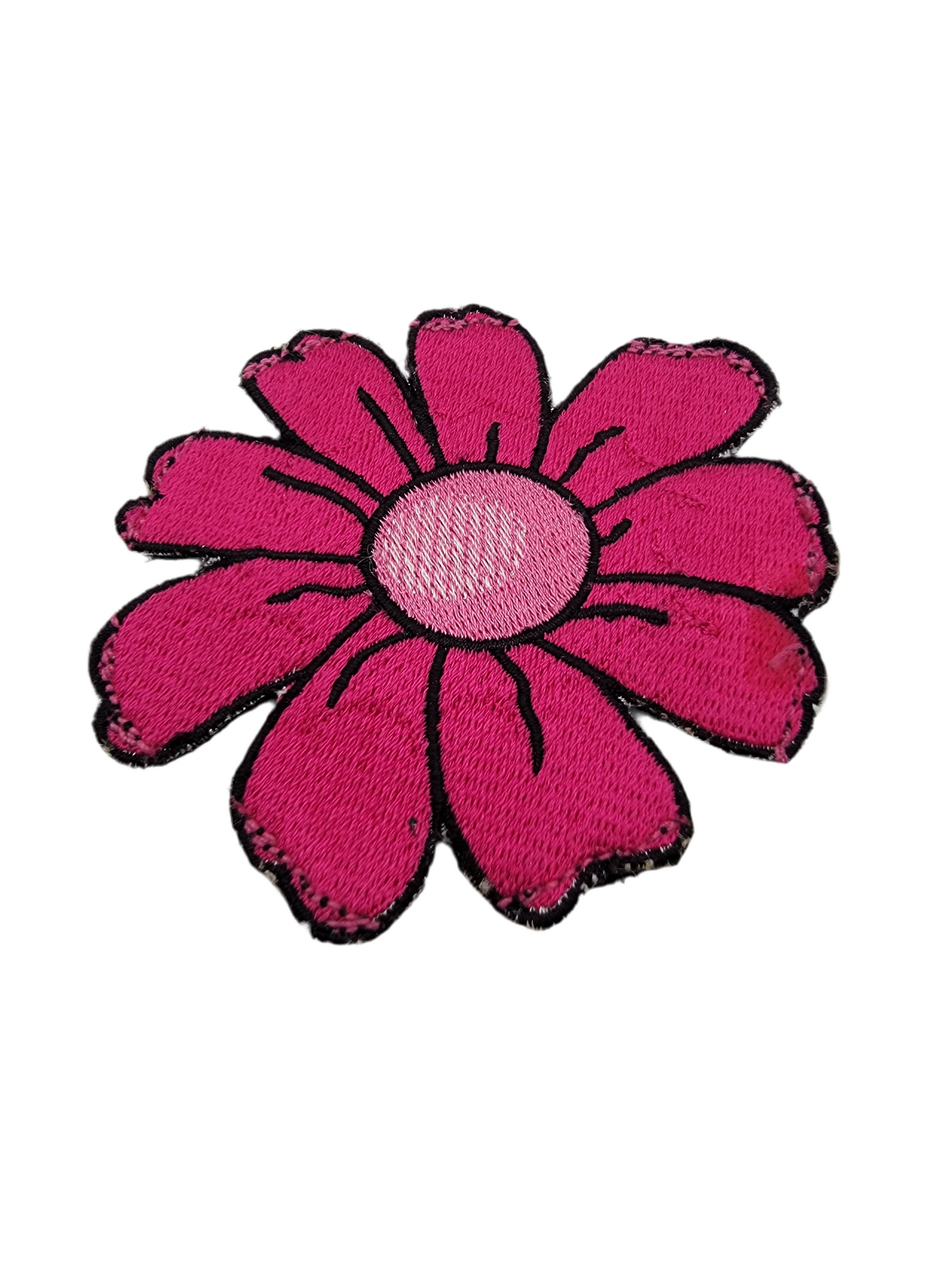 Pink Flower Patch - Embroidery