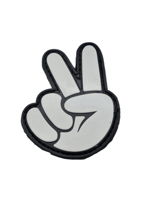 Peace Out Patch - PVC