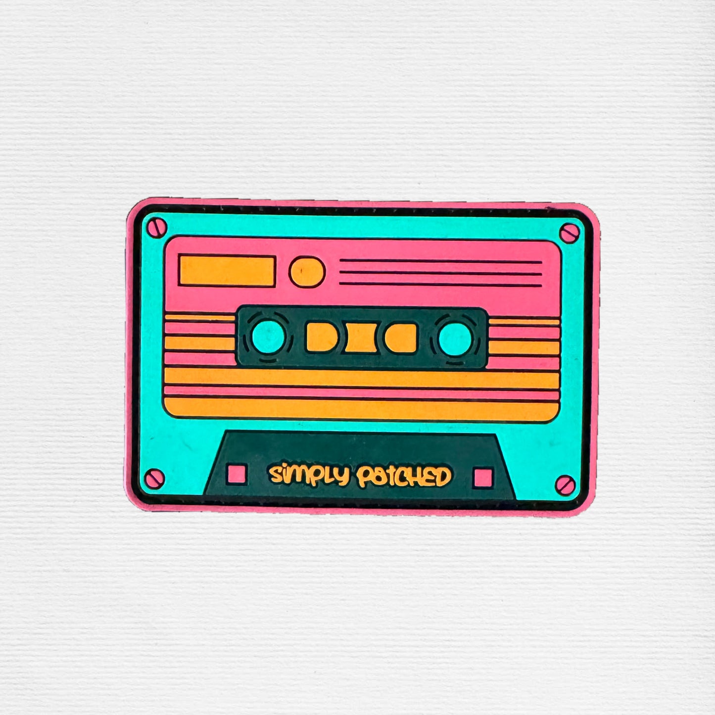 Cassette Tape Patch - PVC