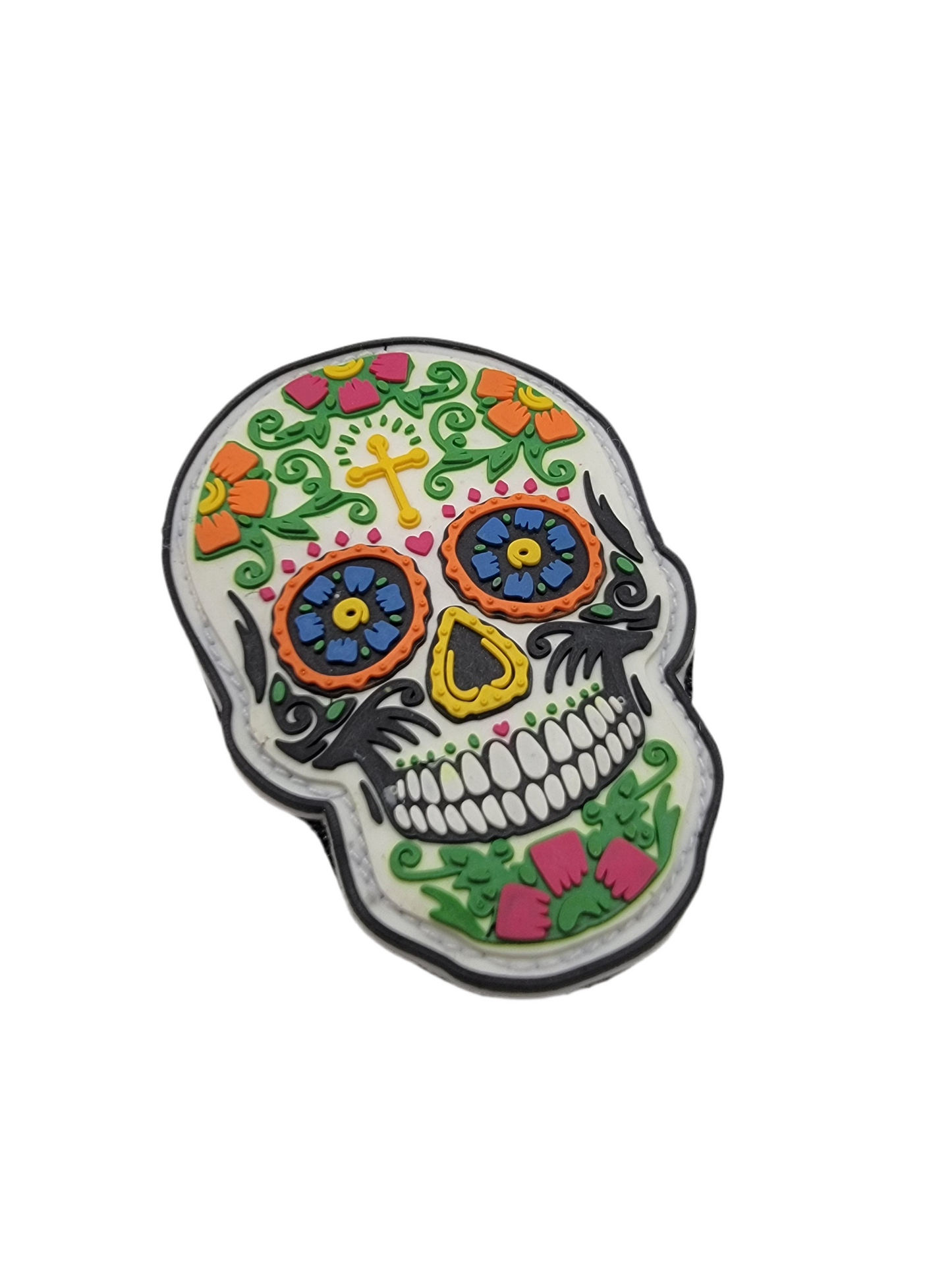 Sugar Skull Patch - PVC