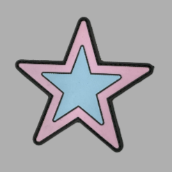 2 - Tone star patch PVC