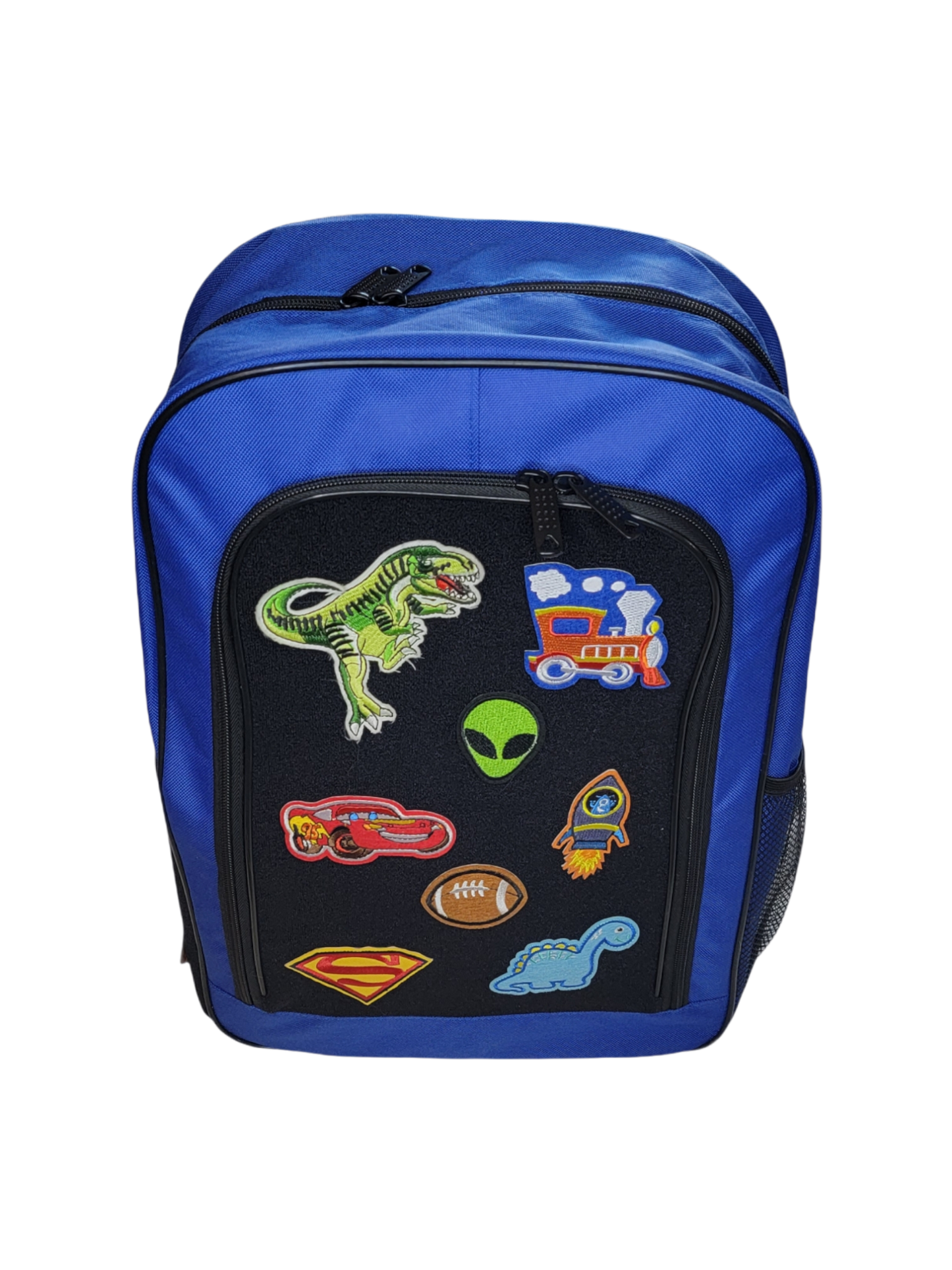 Blue Patch Backpack