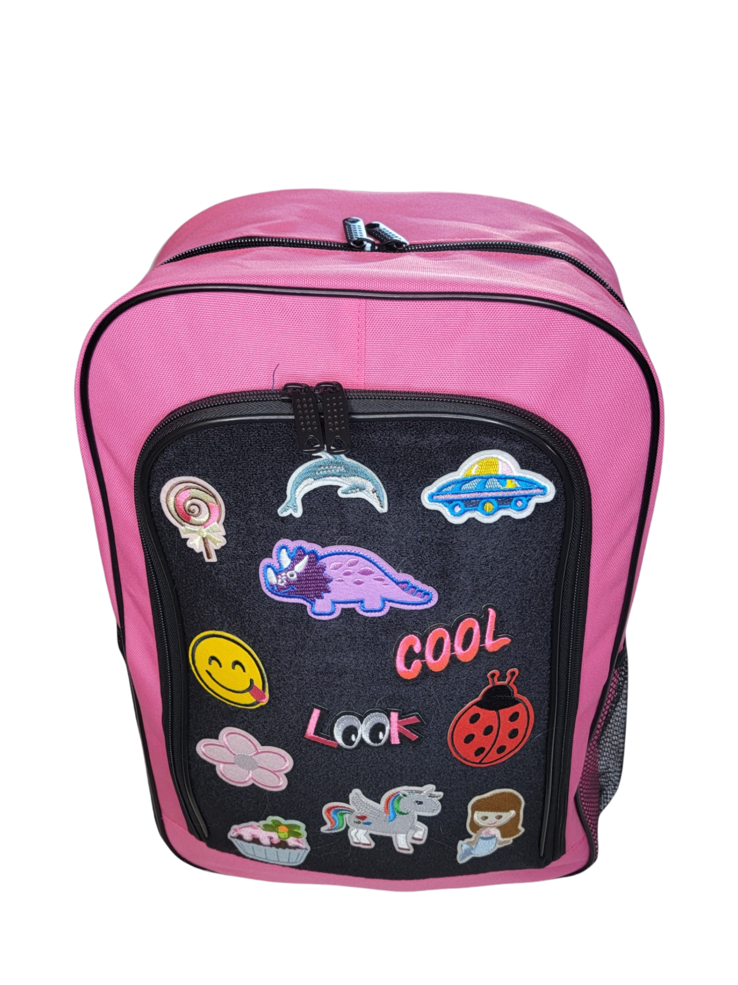 Pink Patch Backpack